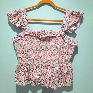 Arula smocked top